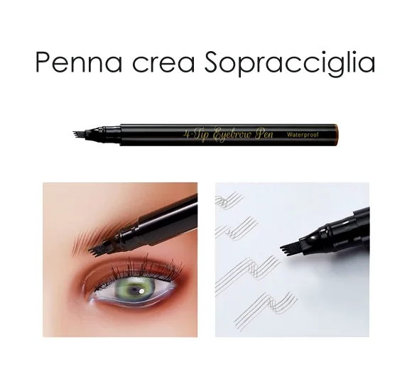 Penna crea sopracciglia post chemioterapia alopecia a Treviso