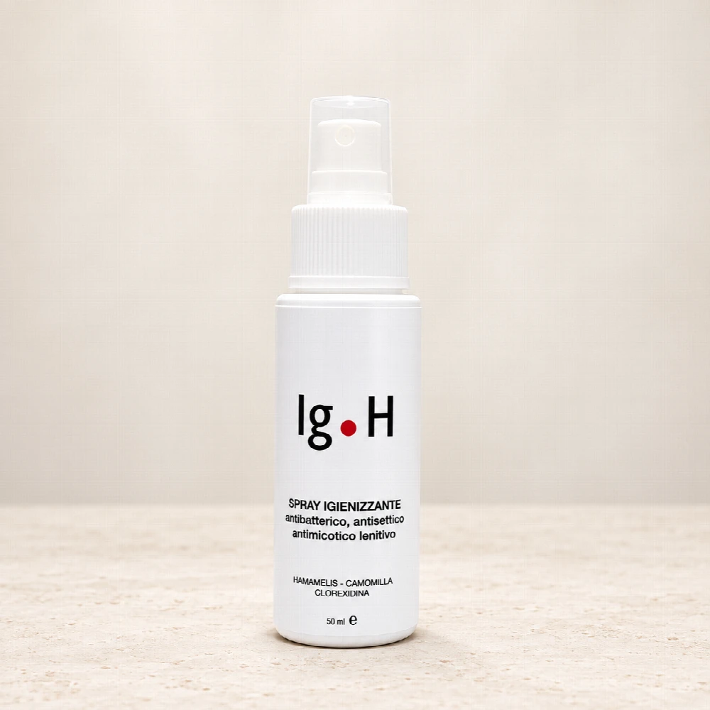 Flacone spray Ig.H per la calottina della parrucca