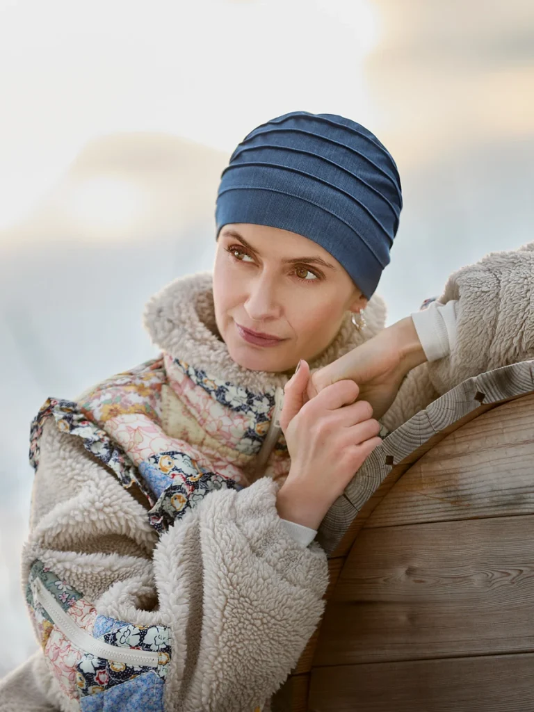 Turbante donna HocYoga 1612-4131 - Dark Blue Denim — collezione autunno/inverno 2026–2027