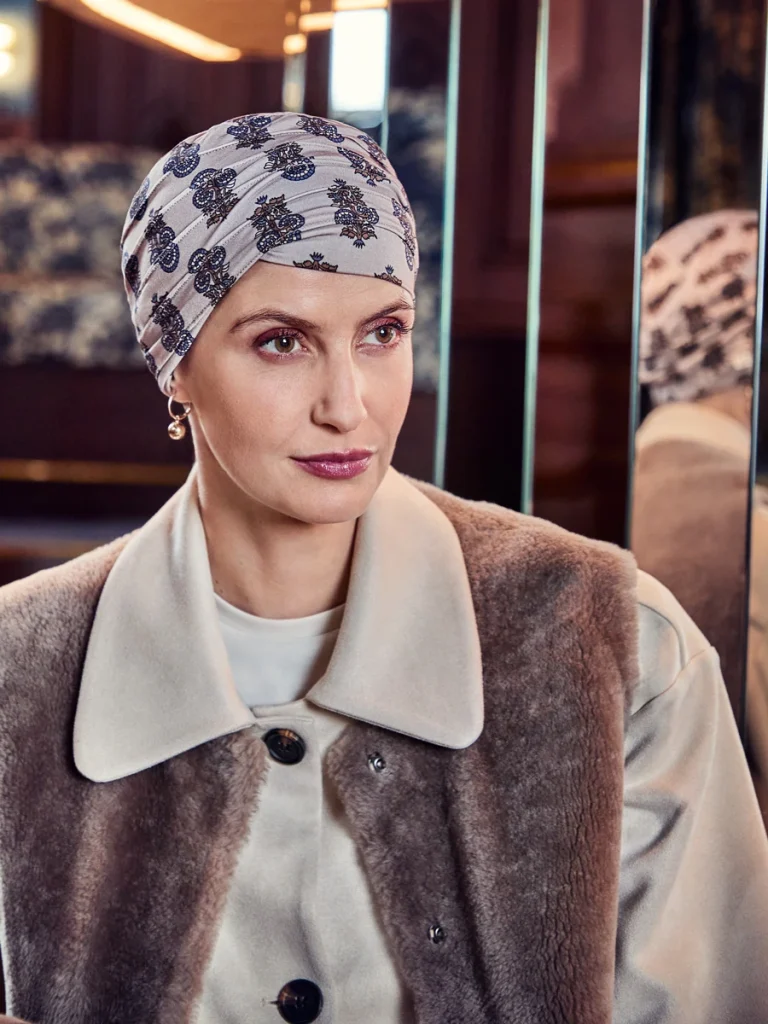 Turbante donna HocYoga 2000-4116 - Paisley Elegance — collezione autunno/inverno 2026–2027