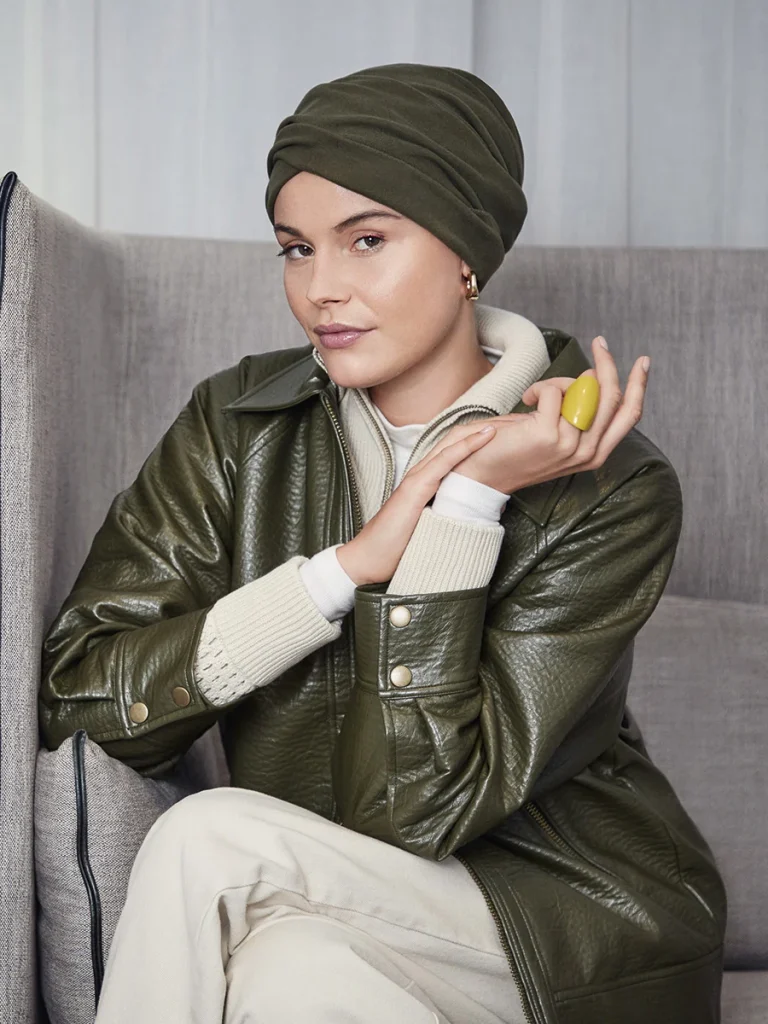 Turbante donna HocZoya Viva 1610-4137 - Kombu Green — collezione autunno/inverno 2026–2027